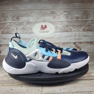 Nike Huarache E.D.G.E. Kids Size 6Y/ Women size 7.5 "Obsidian Topaz Mist Shoes